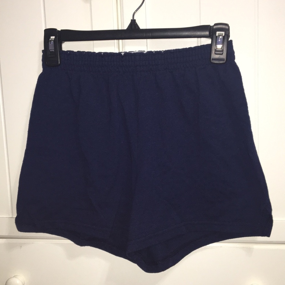 SOFFE Cheer/Athletic Shorts in Navy Blue